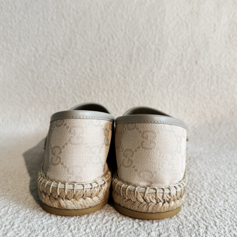 Canvas Espadrilles Cream/Beige
